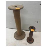 Vintage Wooden Bobbin Spools