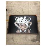 Highland Cow Painting Approx 2x3ft