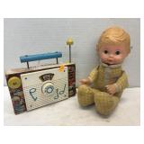 Fisher Price TV Radio & Fisher Price Honey Doll