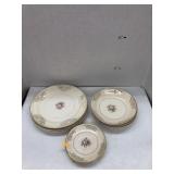 Paden City Pottery Plates & Bowls Dish Set