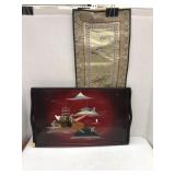 Oriental Banner & Serving Tray