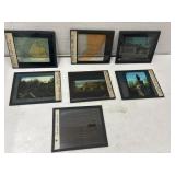 Vintage Glass Lantern Slides