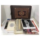 Misc flat of Memorabilia and Album matchbook