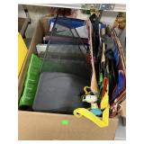 Box of shopping Bags, folders, files