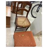 Vintage Chair & Footstool