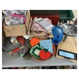 Large Lot of Kitchen Items, Cookie Cutters, Misc