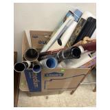 Box Full of Posters & Empty Tote