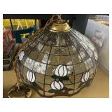 Stained Glass Hanging Light