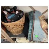 Blanket, Trashcan, Purse, Misc