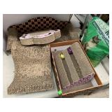 Cat Scratch Items and Paper Litter