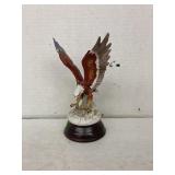 Towle porcelain eagle musical figure (on/off