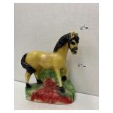 Vntg Chalk ware Horse