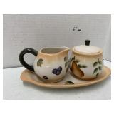 Sugar and Cream Dishes