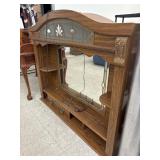 Mirrored  Dresser Top