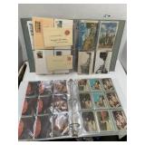 Binders of assorted collectible cards and Vntg