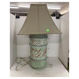 Lamp (lights up with borrowed bulb- no bulb)