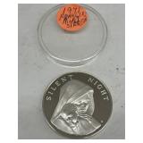 1971 Franklin Mint Sterling Silver Coin