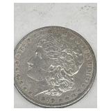 Morgan Silver Dollar - dated 1879