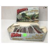 Box of Dinosaur Cards in Wrappers