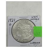 Morgan Silver Dollar - dated 1921