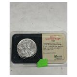 1987 American Silver Eagle bullion coin