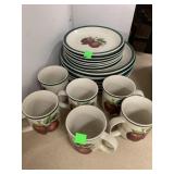 Apple Plates and Mugs