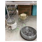 Platters, cake plates, bowls, & chip/dip bowl