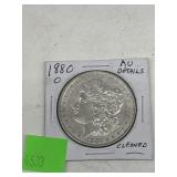 Morgan Silver Dollar - dated 1880