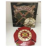 Wall Decor And Clock