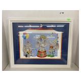 Framed Elephant print