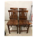 4cnt Wooden Chairs