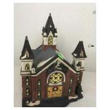 Ceramic Church, some Chips - O