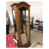 Jasper Cabinet Company Lighted Glass Display w/