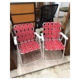 2cnt Folding Patio Chairs