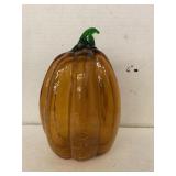 Hand Blown Glass Pumpkin