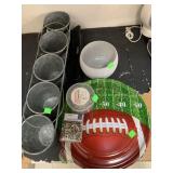 Metal Planter, Book-rings, Container