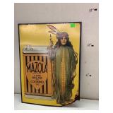 Mazola Metal Sign