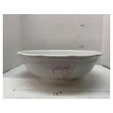 Large Bowl with Flowers