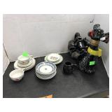 Mini tea cups, Plates, damages