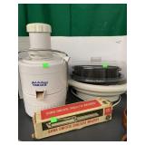 Juicer, electric knife, misc