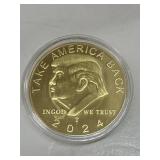 Donald Trump commemorative coin