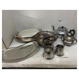 Silver Plate & Misc Lot