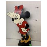 Wooden Minnie Mouse