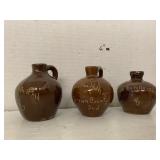 3cnt Tiny Crock Jugs