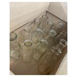Vintage Milk Bottles Lot