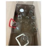 Vintage Milk Bottles Lot