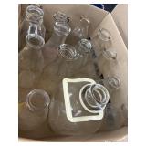 Vintage Milk Bottles Lot