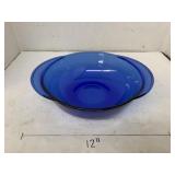 Anchor Hocking Blue Glass Bowl