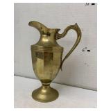 Vntg Brass Pitcher