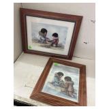 2 Framed Numbered Prints by Marlene Anderson,